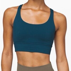 Lululemon Energy Bra *Long Line in
Night Diver